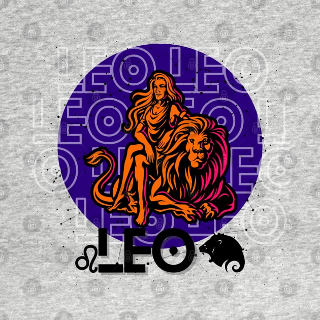 LEO August Zodiac - Astrology Birthday Gift for Women, Horoscope, sun/moon sign, star sign, tarot, Chinese zodiac, celestial, galaxy lovers. by The Gypsy Nari